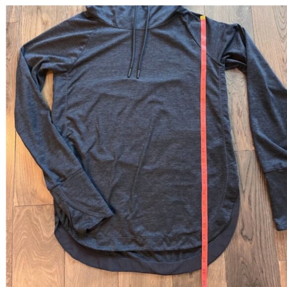 Athleta Uptempo Performance Hoodie Size XS Navy Stretch Athleisure Gym Yoga Run - Picture 6 of 6